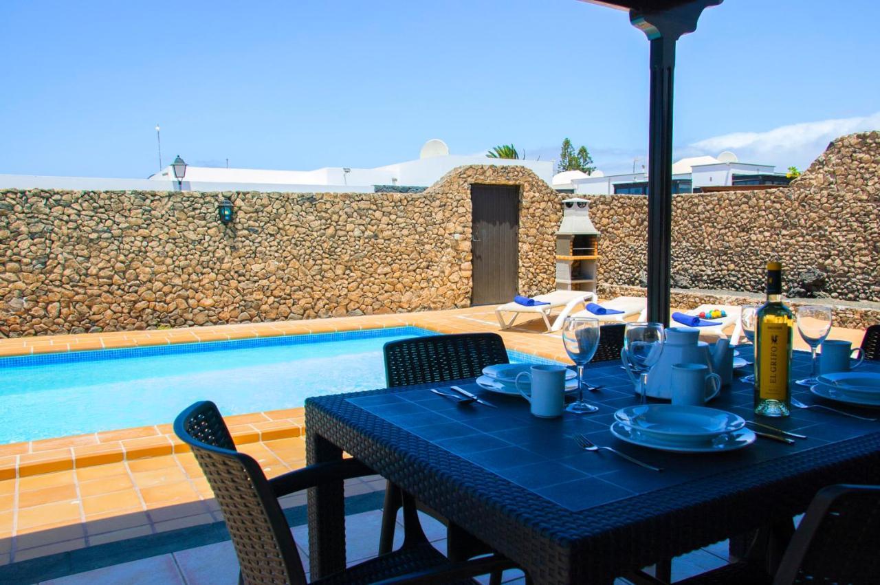 Villa Calamares With Heated Pool And Air Conditioning Playa Blanca  Ngoại thất bức ảnh